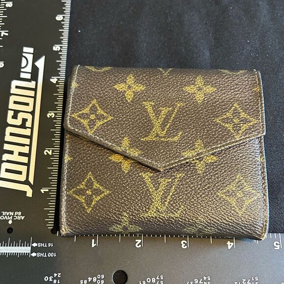 Louis Vuitton Brown Monogram Wallet Authentic - Picture 2 of 5
